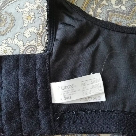 NWOT Wacoal 34G Black Every Day Beauty Minimizer Bra - Picture 11 of 12